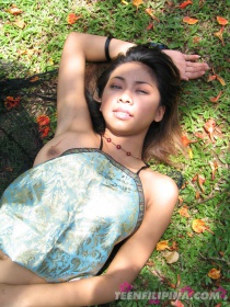 Untamed asian breasts on this thai jungle nude